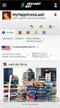 Mobile Screenshot of myhappinesslaali.deviantart.com