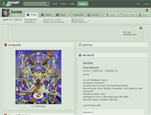 Tablet Screenshot of furrtek.deviantart.com