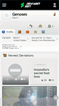 Mobile Screenshot of genoses.deviantart.com