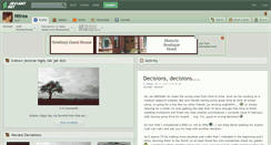 Desktop Screenshot of nitrea.deviantart.com