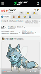Mobile Screenshot of nav3r.deviantart.com