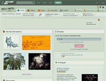 Tablet Screenshot of nav3r.deviantart.com