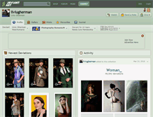 Tablet Screenshot of liviugherman.deviantart.com