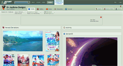 Desktop Screenshot of dr-jaybone-designz.deviantart.com