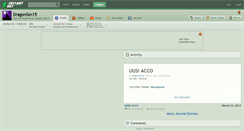 Desktop Screenshot of dragonfan15.deviantart.com