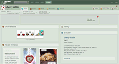 Desktop Screenshot of cherry-skittle.deviantart.com