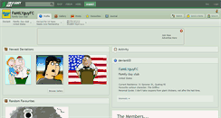 Desktop Screenshot of familyguyfc.deviantart.com