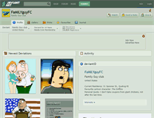 Tablet Screenshot of familyguyfc.deviantart.com