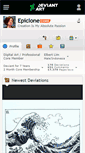 Mobile Screenshot of epiclone.deviantart.com