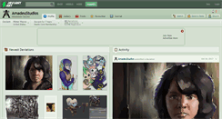 Desktop Screenshot of amadeustudios.deviantart.com