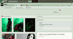 Desktop Screenshot of eisley.deviantart.com