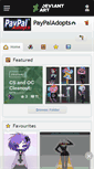 Mobile Screenshot of paypaladopts.deviantart.com