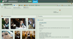 Desktop Screenshot of animefan4545.deviantart.com