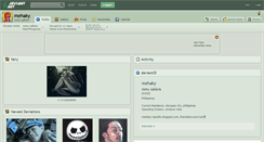 Desktop Screenshot of mehaky.deviantart.com