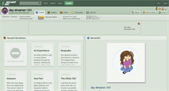 Desktop Screenshot of day-dreamer-101.deviantart.com