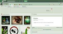 Desktop Screenshot of chwingum.deviantart.com