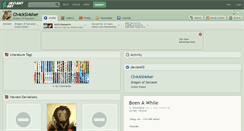 Desktop Screenshot of ch4cksl4sher.deviantart.com