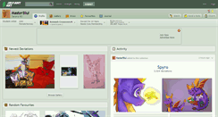 Desktop Screenshot of masterblui.deviantart.com