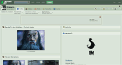 Desktop Screenshot of drakann.deviantart.com