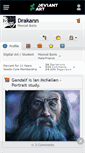 Mobile Screenshot of drakann.deviantart.com