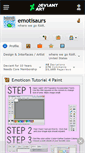 Mobile Screenshot of emotisaurs.deviantart.com
