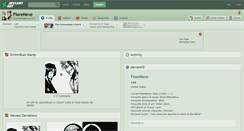 Desktop Screenshot of fioreneve.deviantart.com
