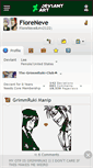 Mobile Screenshot of fioreneve.deviantart.com