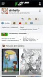 Mobile Screenshot of dmhello.deviantart.com