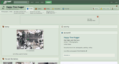 Desktop Screenshot of happy-tree-hugger.deviantart.com