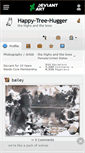 Mobile Screenshot of happy-tree-hugger.deviantart.com