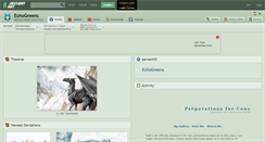Desktop Screenshot of echogreens.deviantart.com