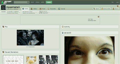 Desktop Screenshot of myusername3.deviantart.com