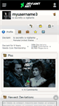 Mobile Screenshot of myusername3.deviantart.com