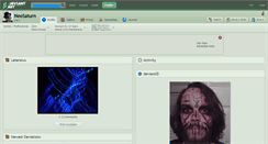 Desktop Screenshot of neosaturn.deviantart.com