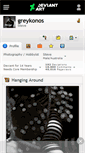 Mobile Screenshot of greykonos.deviantart.com