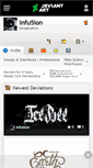 Mobile Screenshot of infu5ion.deviantart.com