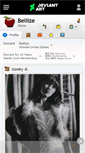 Mobile Screenshot of bellize.deviantart.com