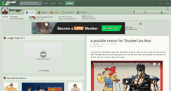 Desktop Screenshot of dairugger.deviantart.com
