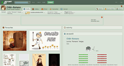 Desktop Screenshot of chibi--romano.deviantart.com