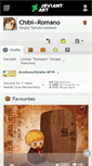 Mobile Screenshot of chibi--romano.deviantart.com