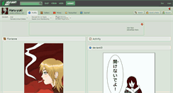 Desktop Screenshot of haru-yuki.deviantart.com