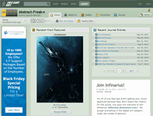 Tablet Screenshot of abstract-freak.deviantart.com