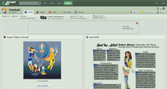 Desktop Screenshot of comical1.deviantart.com
