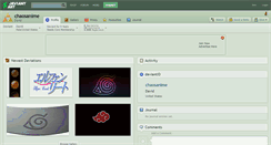Desktop Screenshot of chaosanime.deviantart.com