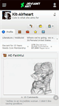 Mobile Screenshot of kit-airheart.deviantart.com