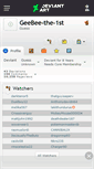 Mobile Screenshot of geebee-the-1st.deviantart.com
