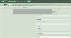 Desktop Screenshot of kailia.deviantart.com