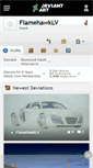 Mobile Screenshot of flamehawklv.deviantart.com