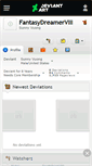 Mobile Screenshot of fantasydreamerviii.deviantart.com