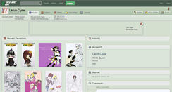 Desktop Screenshot of lacus-clyne.deviantart.com